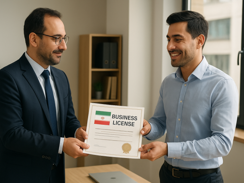 مراحل گرفتن پروانه کسب