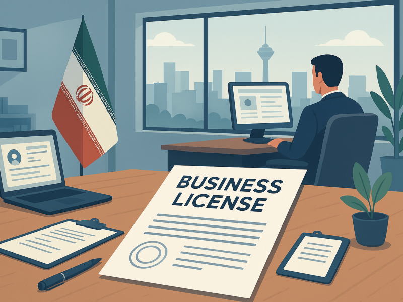 مراحل گرفتن پروانه کسب