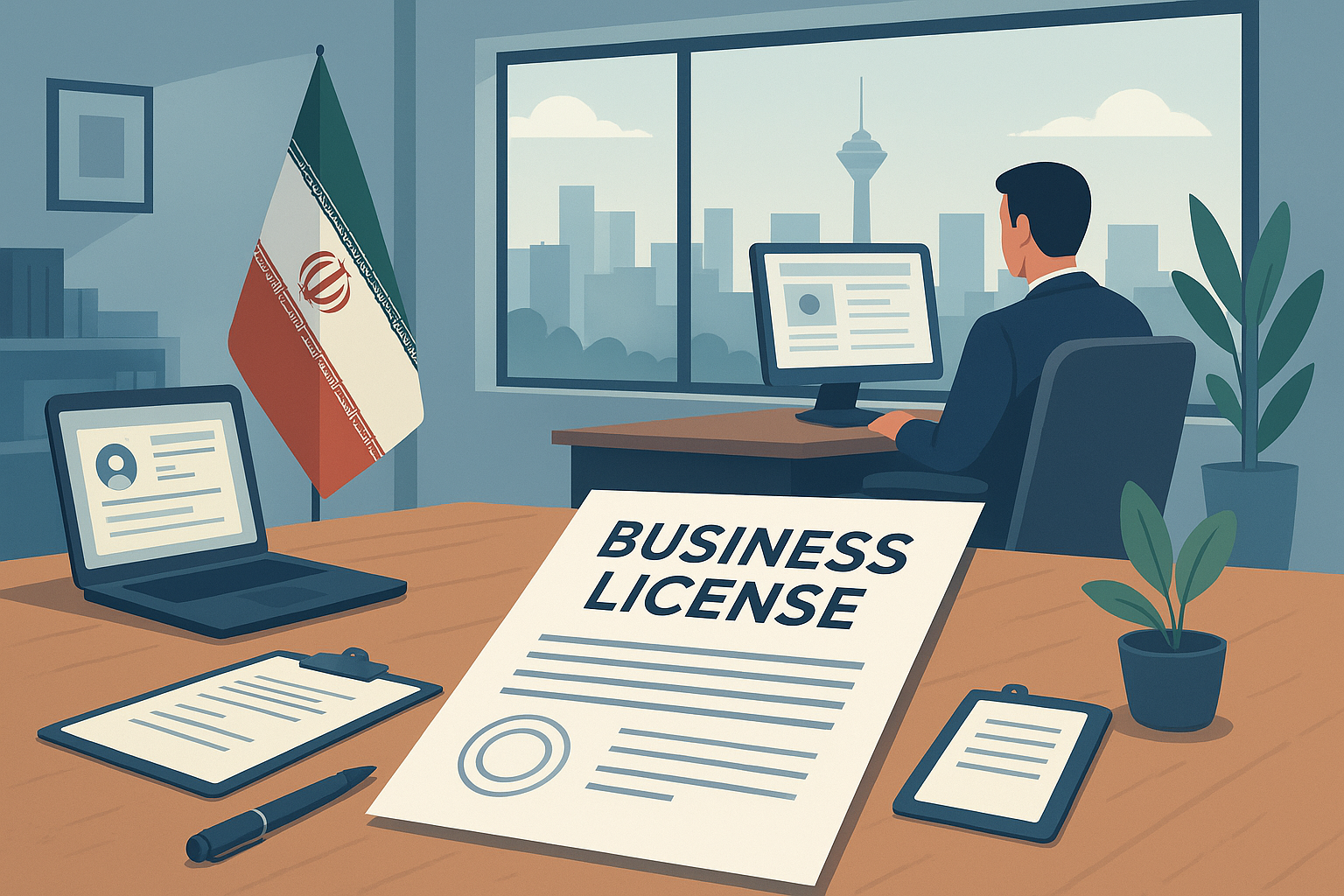 مراحل گرفتن پروانه کسب